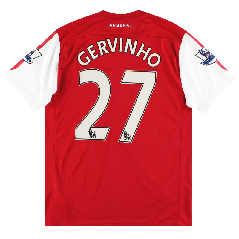 2011-12 Arsenal '125th Anniversary' Home Shirt Gervinho #27 L - 423980-620