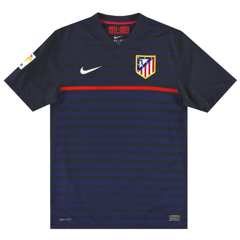 2011-12 Atletico Madrid Nike Away Shirt *Mint* S