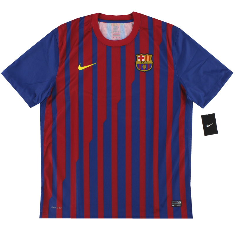 2011-12 Barcelona Nike Player Issue Home Shirt *w/tags* XL - 419860-488