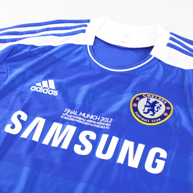 2011-12 Chelsea adidas 'CL Final' Home Shirt *w/tags* L V13927