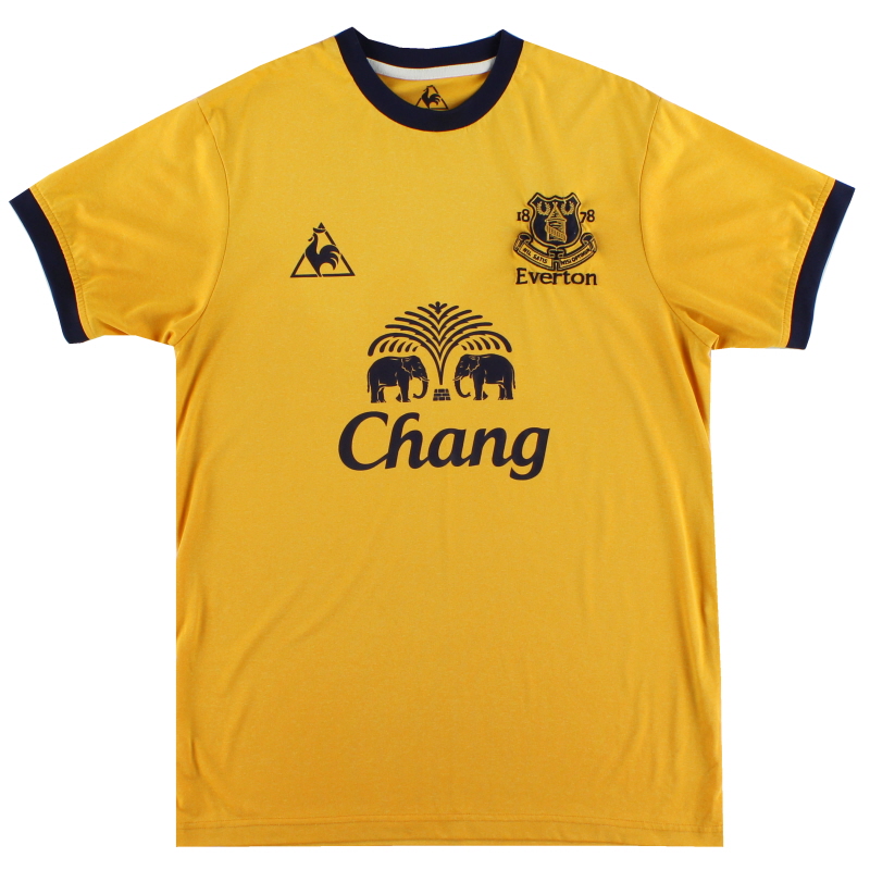 2011-12 Everton Le Coq Sportif Away Shirt *Mint* S - LEX16260