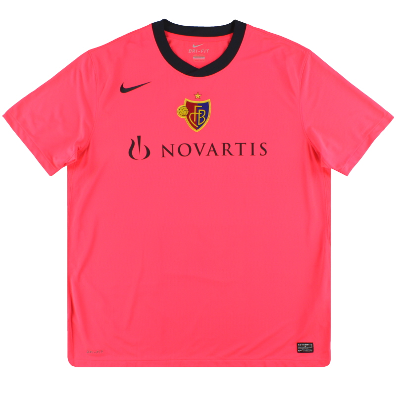 2011-12 FC Basel Nike Away Shirt XXL - 016805296