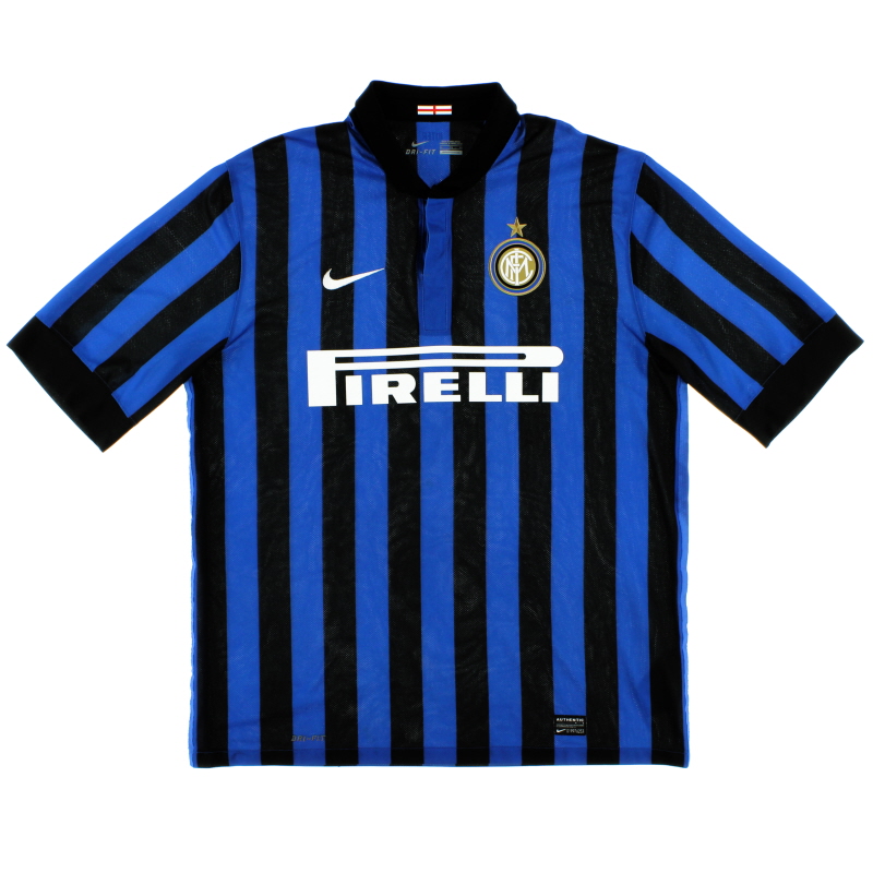 2011-12 Inter Milan Nike Home Shirt *Mint* M - 419985-010