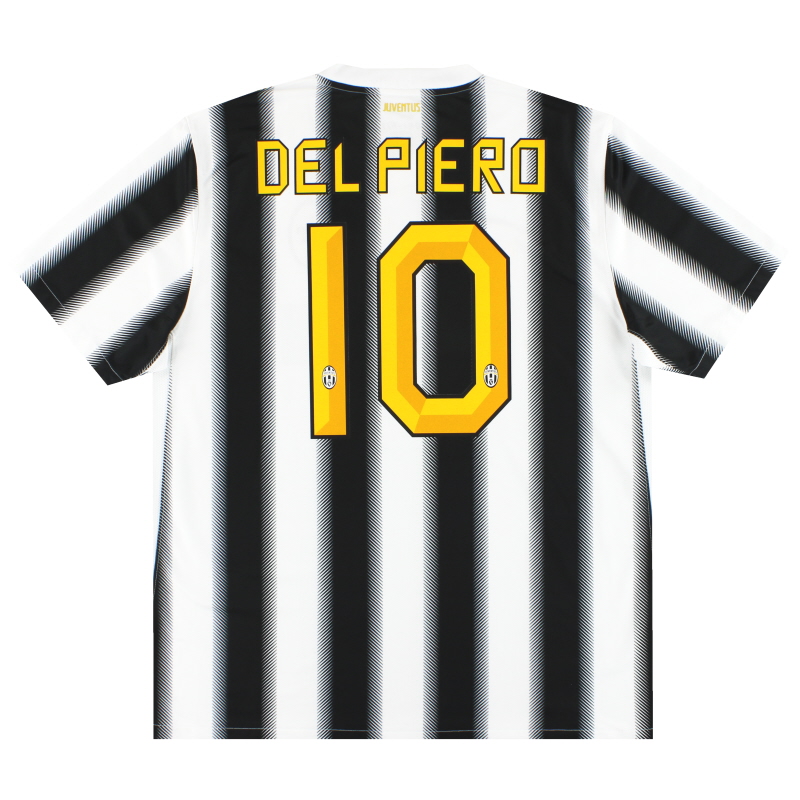 2011-12 Juventus Nike Maillot Domicile Del Piero #10 *Mint* XL