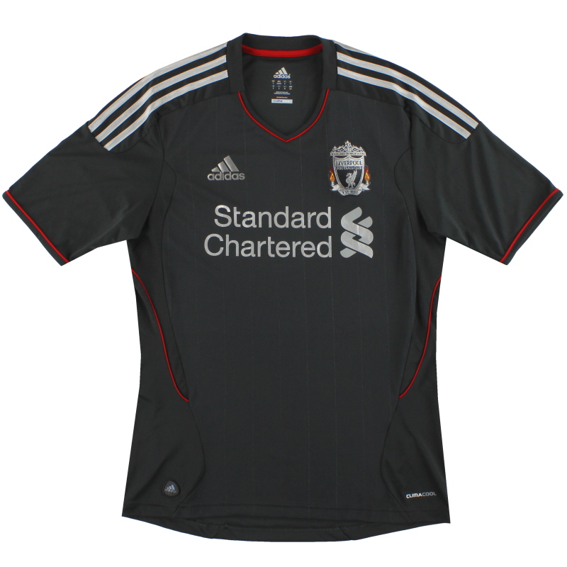 2011-12 Liverpool adidas Away Shirt L
