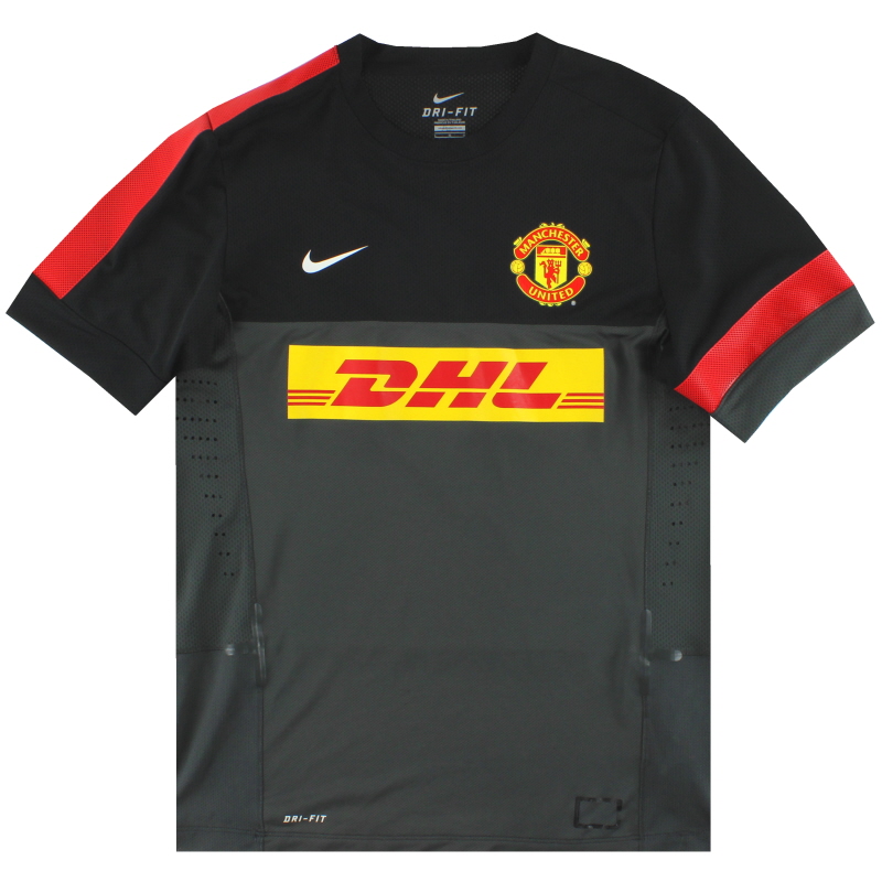 2011-12 Manchester United Nike Player Issue Training Shirt L - 481916-061