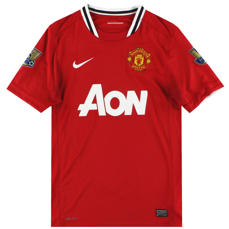 2011-12 Manchester United Nike Home Shirt XL