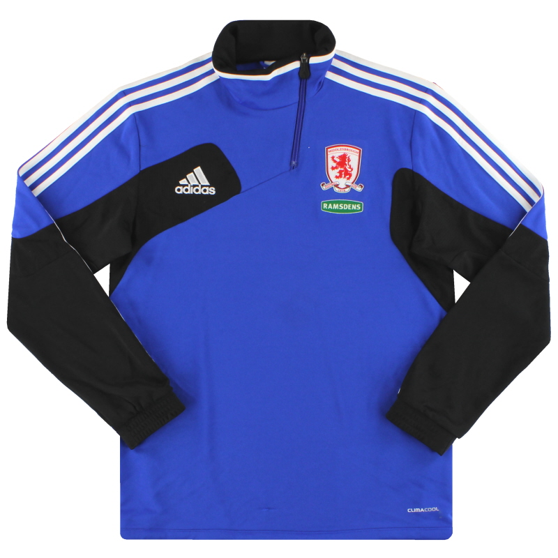 2011-12 Middlesbrough adidas 1/2 Zip Training Jacket M