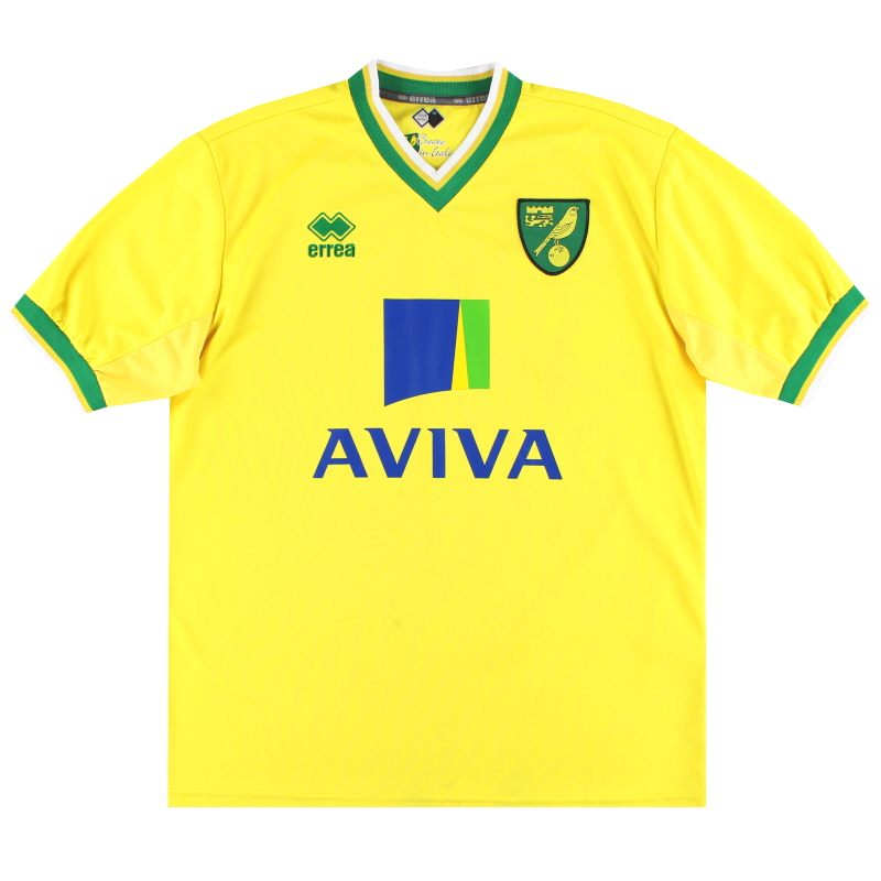 Camiseta Norwich City Errea Local 2011-12 XL