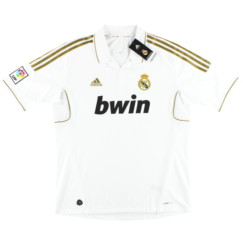 Maglia adidas Home 2011-12 Real Madrid *con cartellini* XL - V13659