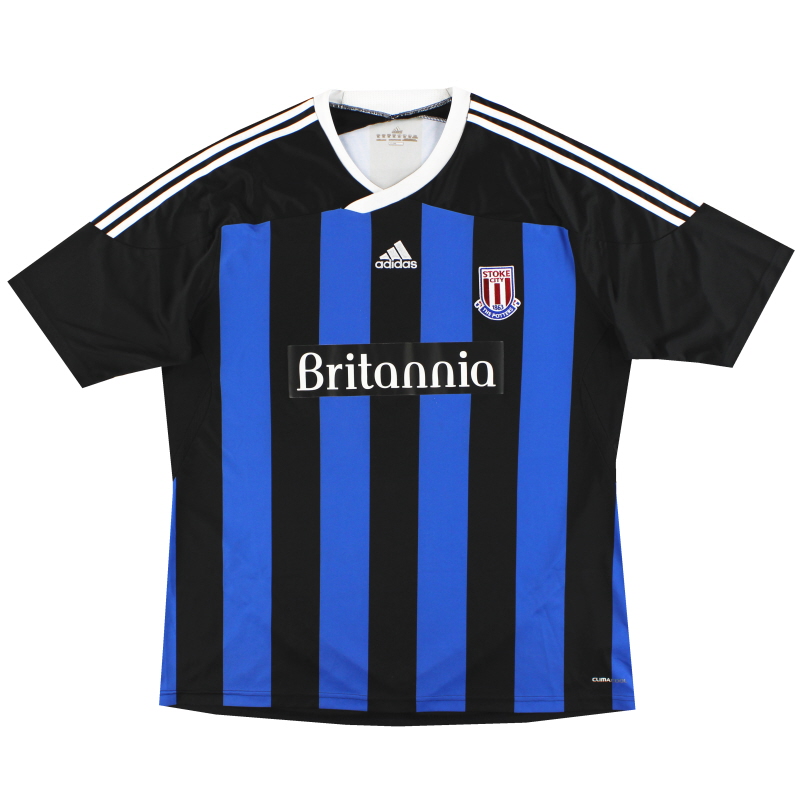 2011-12 Stoke City adidas Away Shirt XL