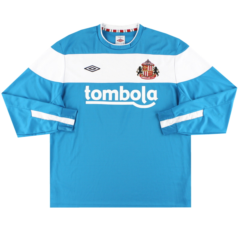 2011-12 Sunderland Umbro Away Shirt L/S XL