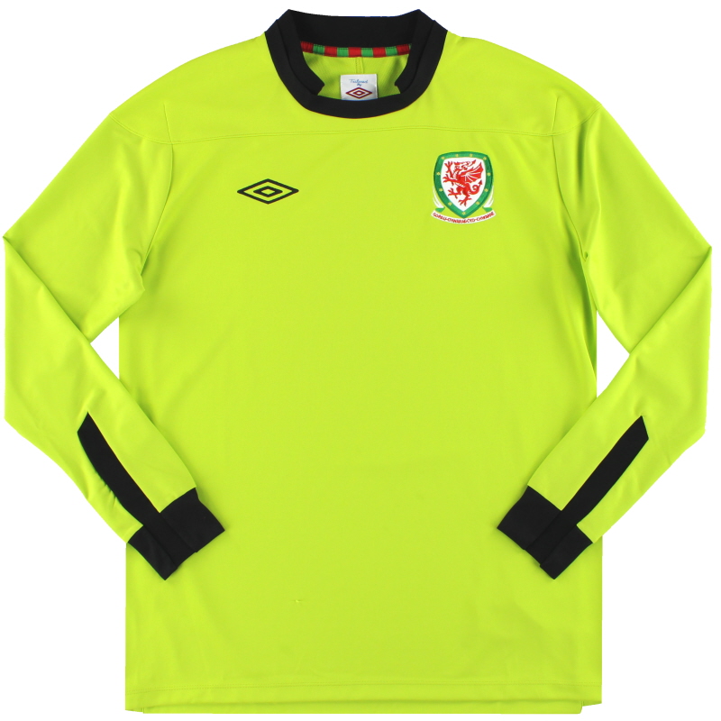 2011-12 Wales Umbro Goalkeeper Shirt M 