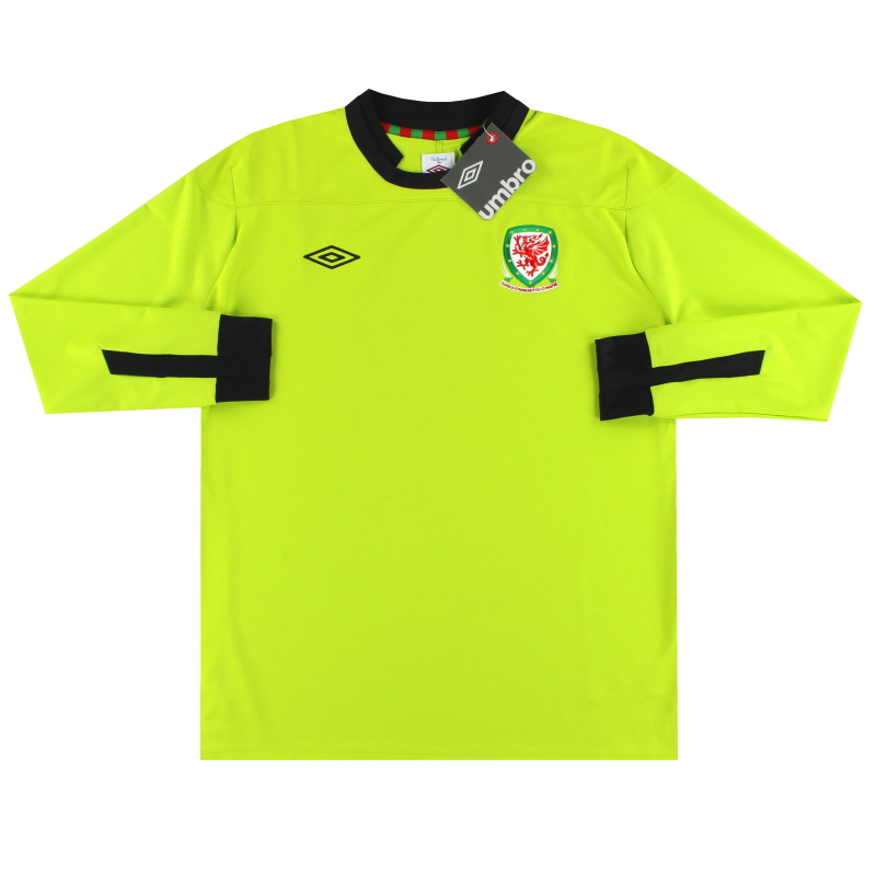 2011-12 Wales Umbro Goalkeeper Shirt *w/tags* XL
