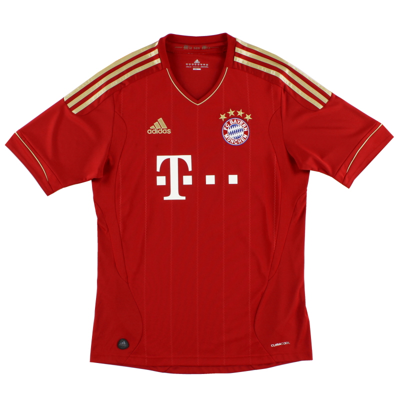 2011-13 Bayern Munich adidas Home Shirt *Mint* L - V13554