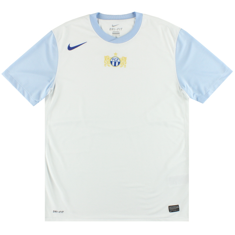 Camiseta local Nike del FC Zúrich 2011-13 L 419782-105