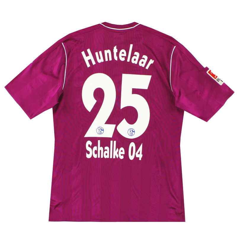 2011-13 Schalke adidas Third Shirt Huntelaar #25 L - V13391