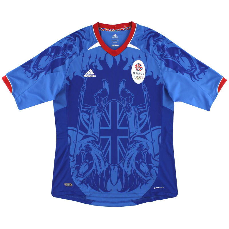 2011 Team GB Olympic adidas Home Shirt *Mint* L