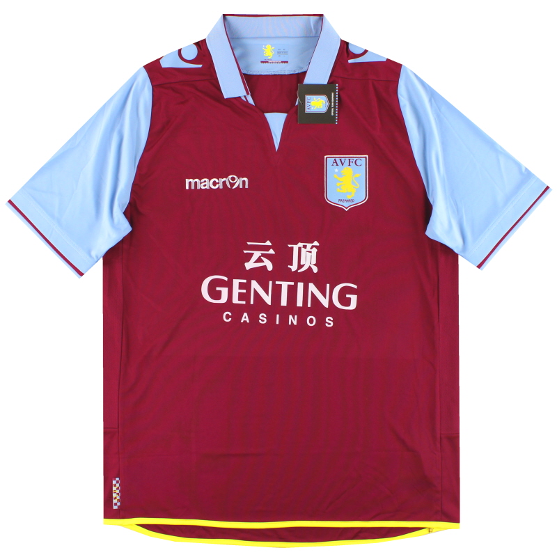 2012-13 Aston Villa Macron Home Shirt *w/tags* XL - 58050673