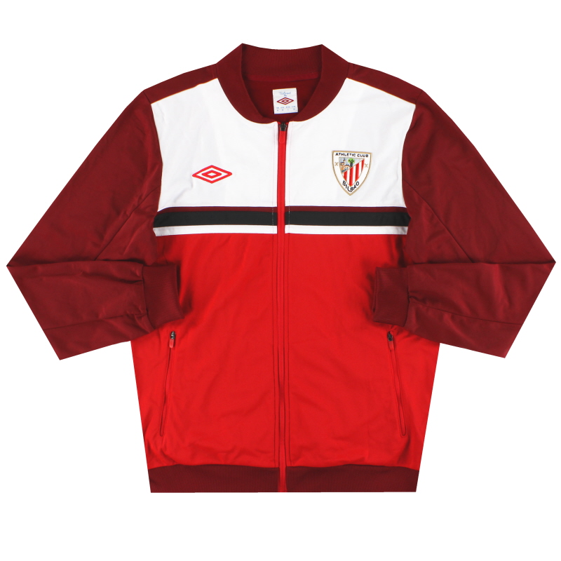 Haut de survêtement en tricot Athletic Bilbao Umbro 2012-13 * comme neuf * M
