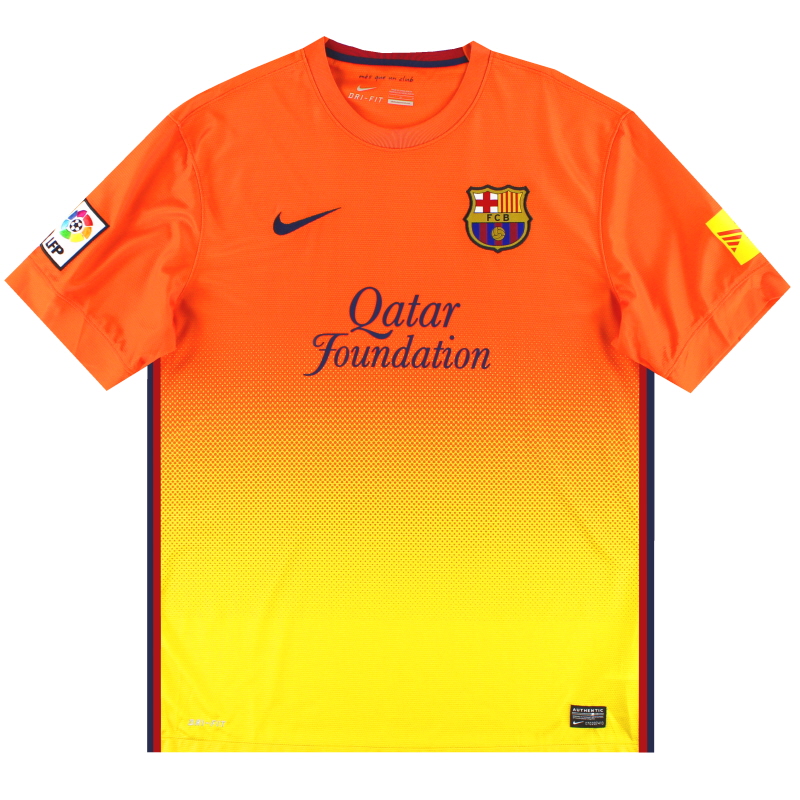 2012-13 Barcelona Nike Away Shirt L