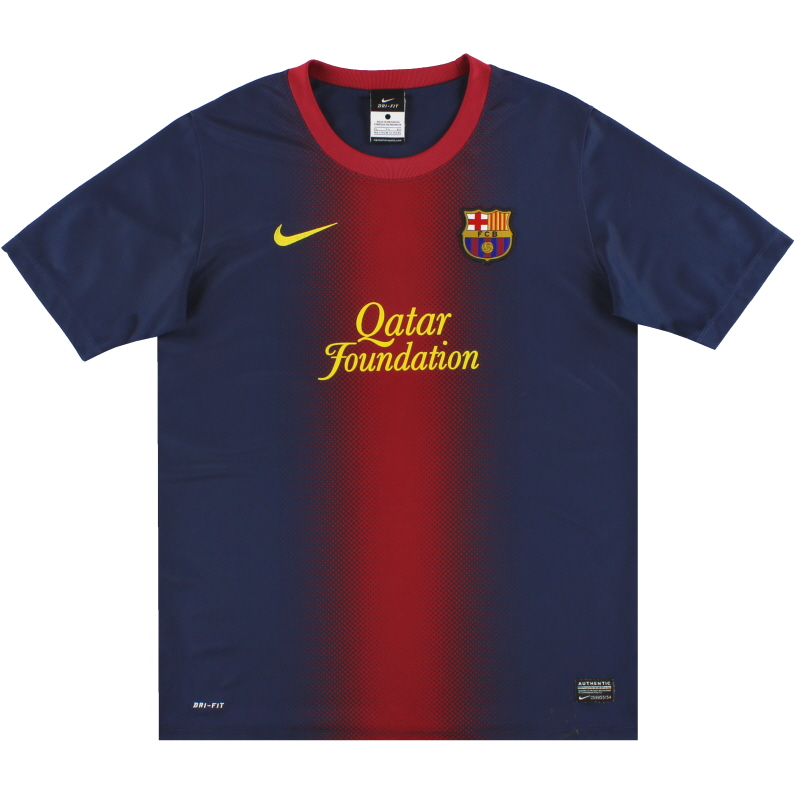 2012-13 Barcelona Nike Basic Home Shirt XL.Boys