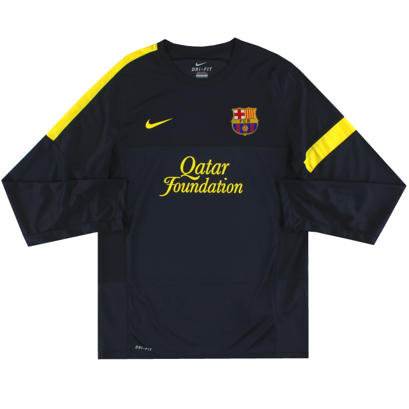 2012-13 Barcelona Nike Training Shirt L/S L - 477761-473