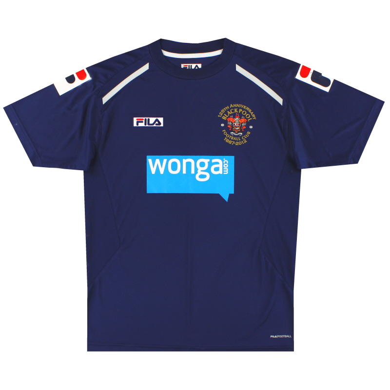 2012-13 Blackpool Fila ’125th Anniversary’ Training Shirt L