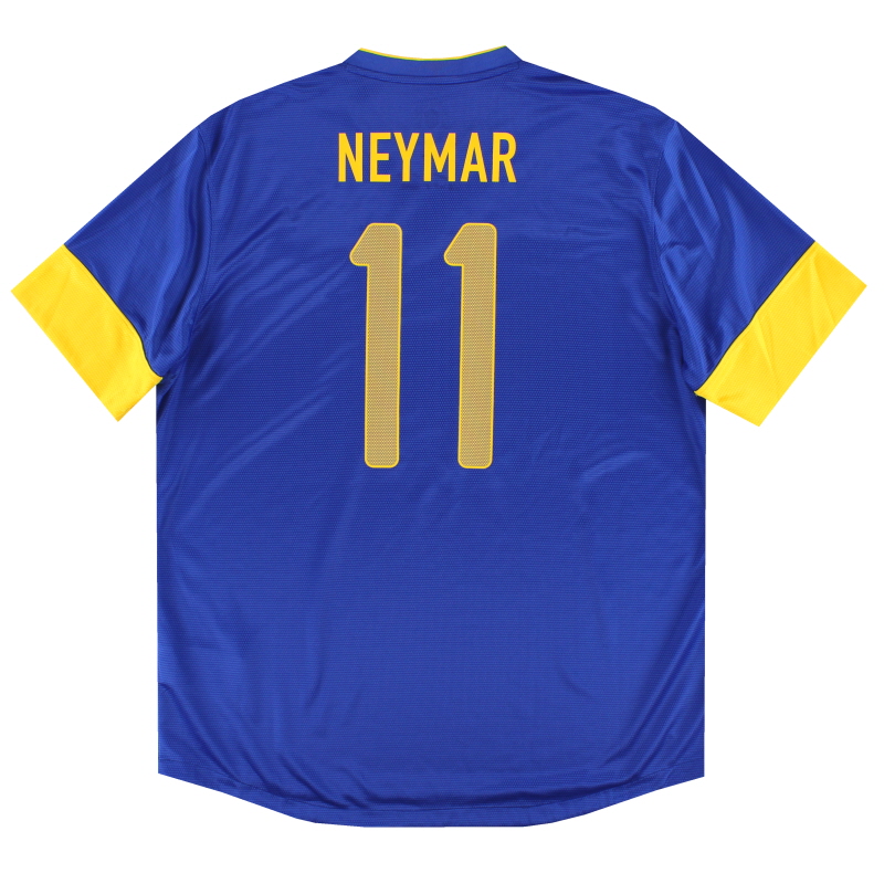 2012-13 Brazil Nike Away Shirt Neymar #11 *As New* XL 447936-493