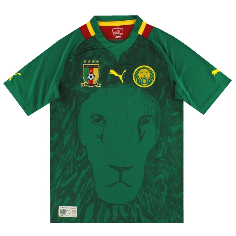 2012-13 Cameroon Puma Home Shirt *As New* L - 371441-15