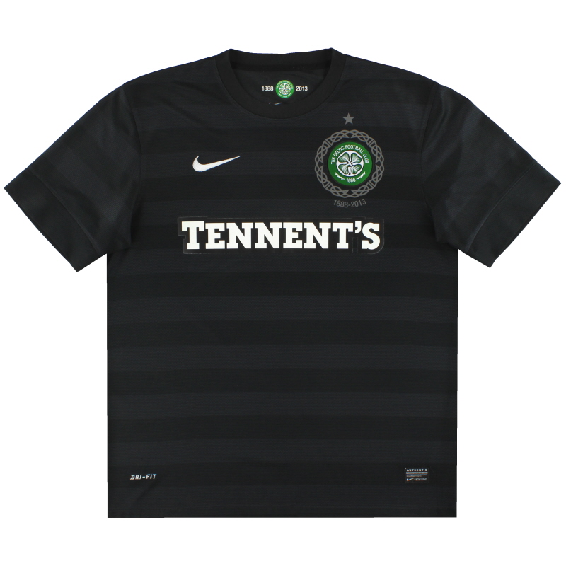 2012-13 Celtic Nike '125th Anniversary' Away Shirt *Mint* L - 479348-015