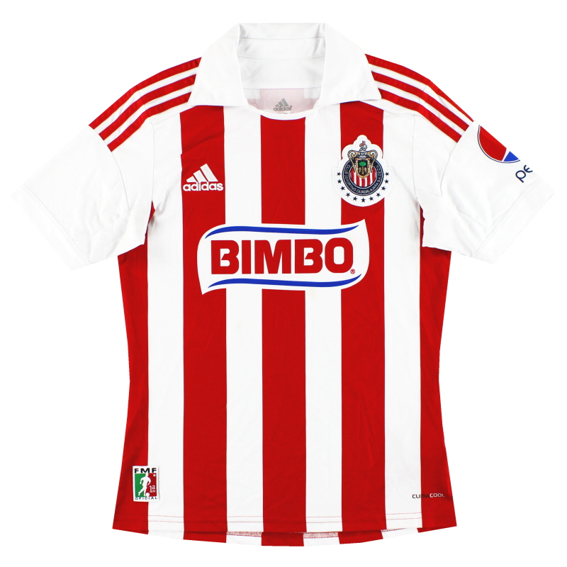2012-13 Chivas Guadalajara adidas Home Shirt XS - X54574