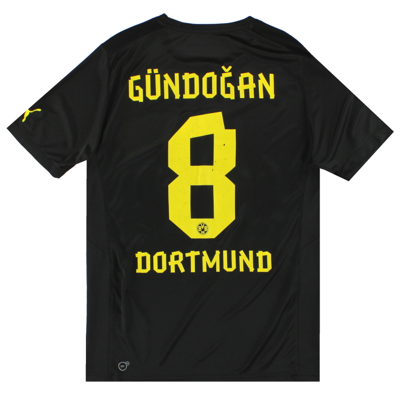2012-13 Dortmund Puma Away Shirt Gundogan #8 M - 741442