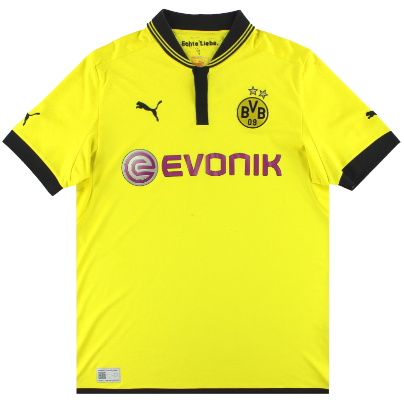 2012-13 Dortmund Puma Home Shirt XL - 741410