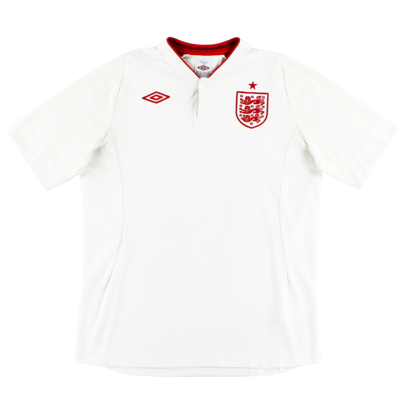 2012-13 Inggris Umbro Home Shirt XXL