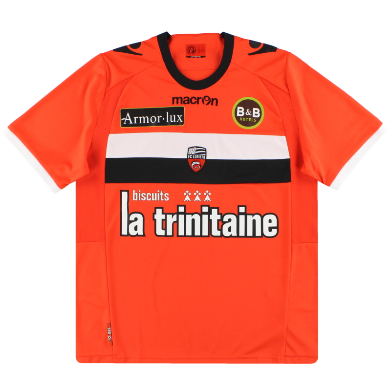 2012-13 Kemeja Beranda FC Lorient Macron * Mint * S