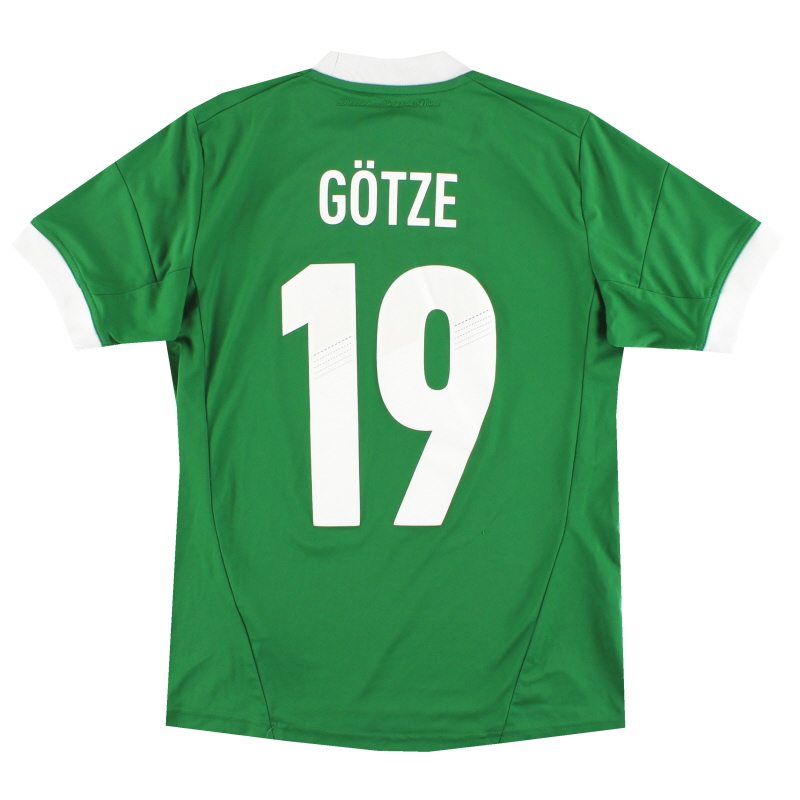 2012-13 Germania adidas Maglia Away Gotze #19 XL.Ragazzi - X21824