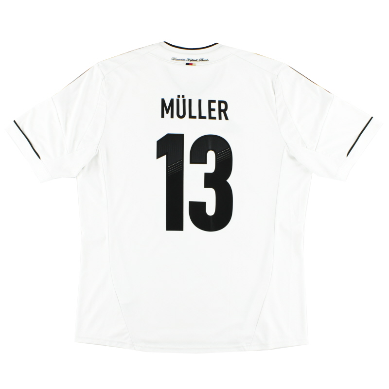 2012-13 Germany Home Shirt Muller #13 XL