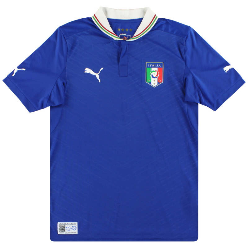 2012-13 Italy Puma Home Shirt *Mint* XL - 740364