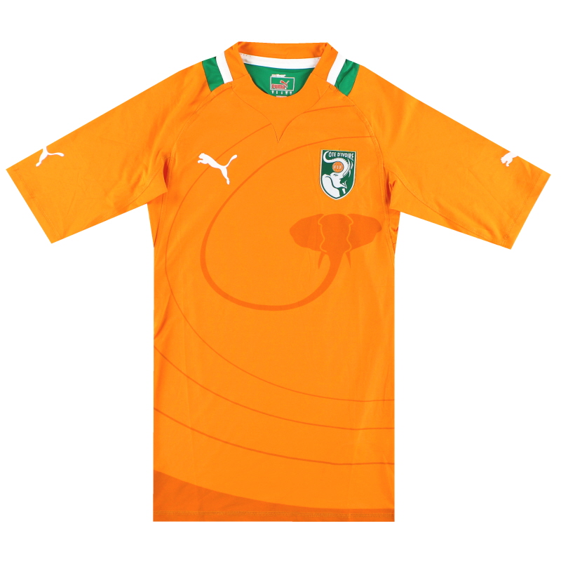 2012-13 Ivory Coast Puma Player Issue Home Shirt *As New* M - 740189