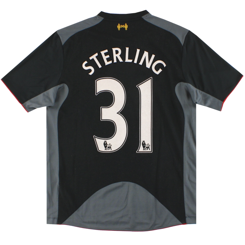 2012-13 Liverpool Warrior Away Shirt Sterling #31 M