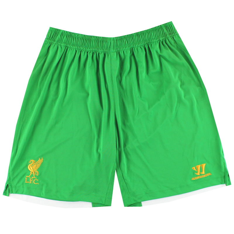 2012-13 Liverpool Warrior Goalkeeper Shorts *As New* XL