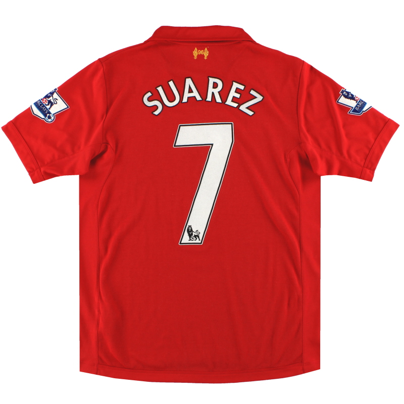 2012-13 Liverpool Warrior Home Shirt Suarez #7 XXL - WSTM200