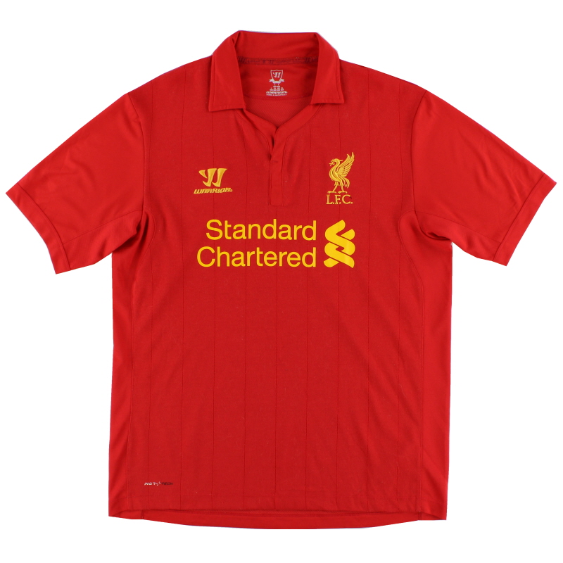 2012-13 Liverpool Warrior Home Shirt *Mint* S