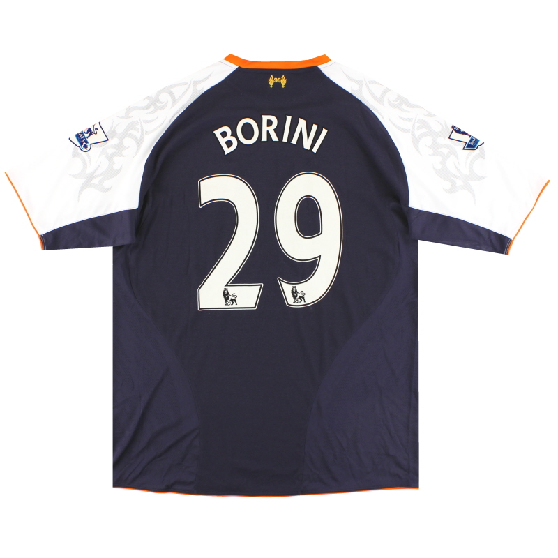 2012-13 Liverpool Warrior Third Shirt Borini #29 XXL