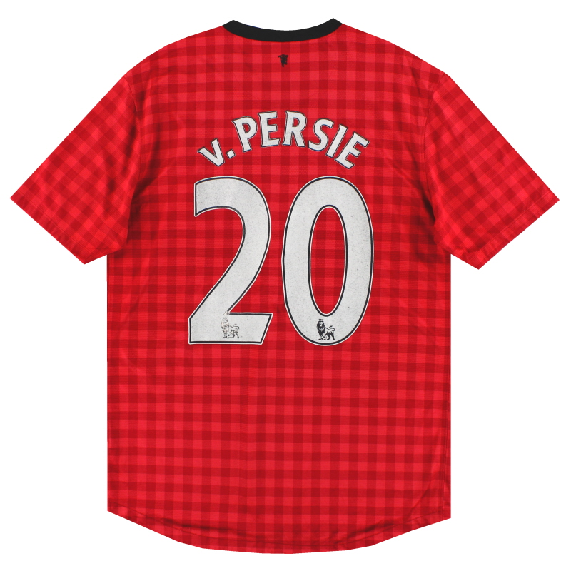 2012-13 Manchester United Nike Home Shirt v.Persie #20 M
