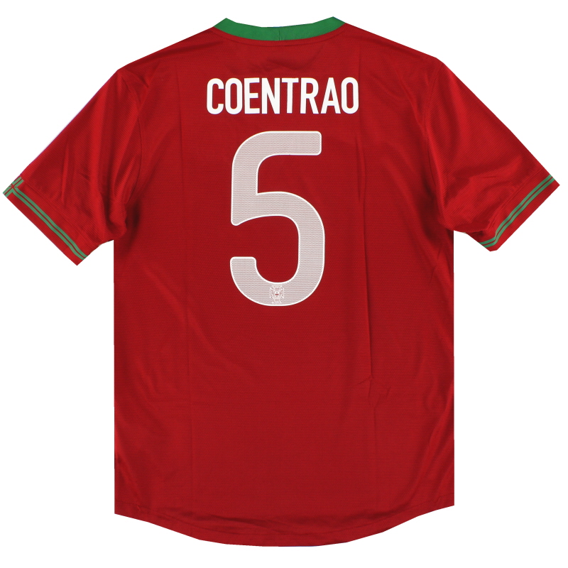 2012-13 Portugal Nike Home Shirt Coentrao #5 M - 447883-638
