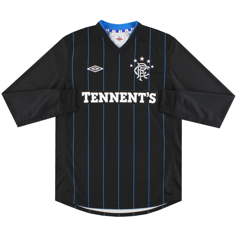 2012-13 Rangers Umbro Third Shirt *Mint* L/S L - 014483141