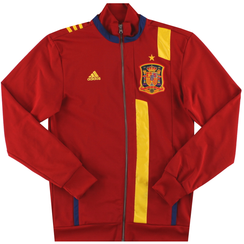 2012-13 Spain adidas Anthem Track Jacket *Mint* S - Z23954
