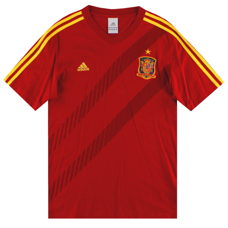 2012-13 Spain adidas Leisure Tee S